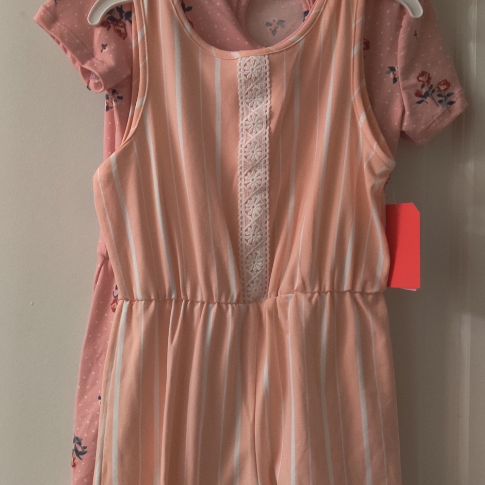 2- rompers.